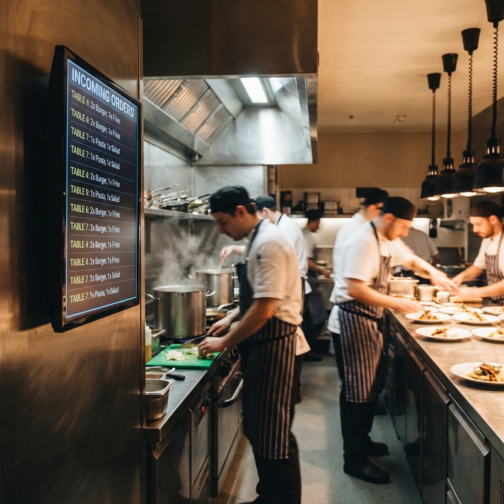 Mutfak Sipariş Ekranı