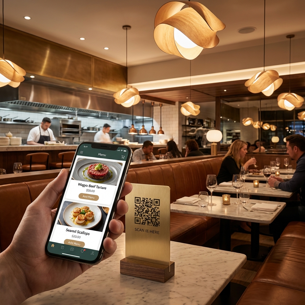 QR Menü Tarama